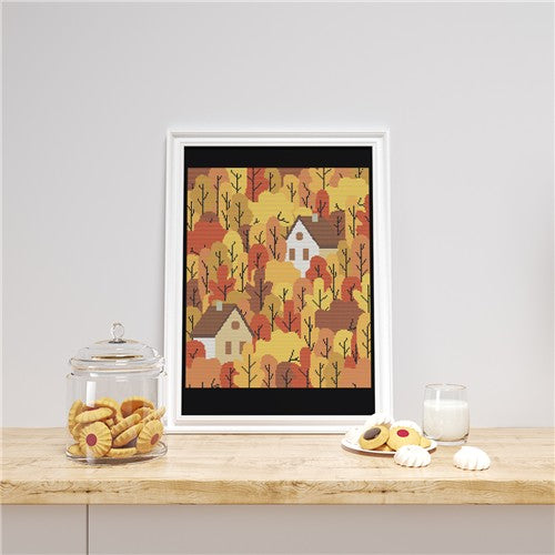 Autumn Village - Stitch Wit
