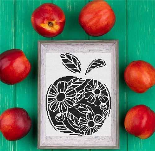 Flowers 'N' Apple - Stitch Wit