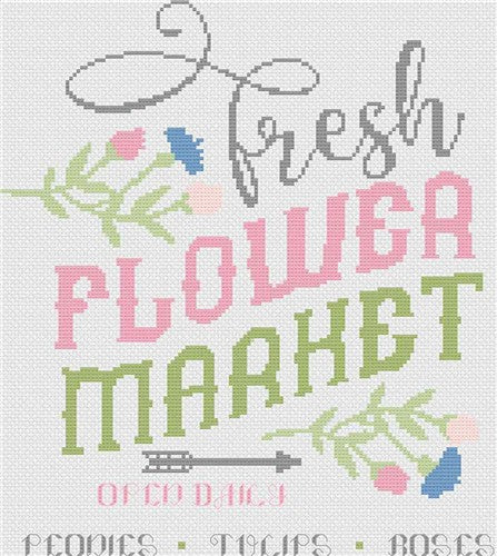 Flower Market - Stitch Wit