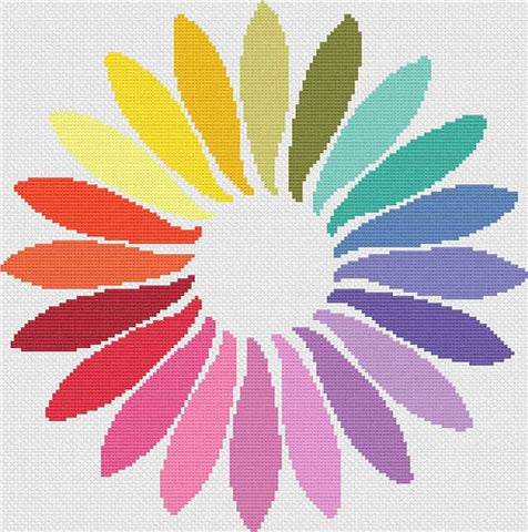 Rainbow Petals - Stitch Wit