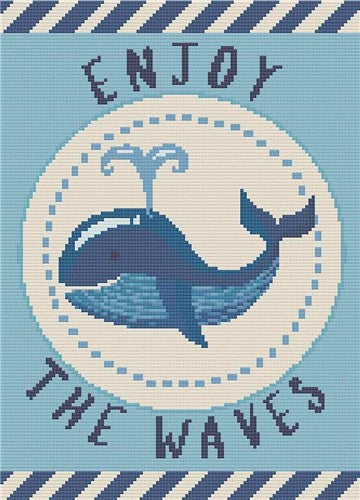 Enjoy The Waves - Stitch Wit