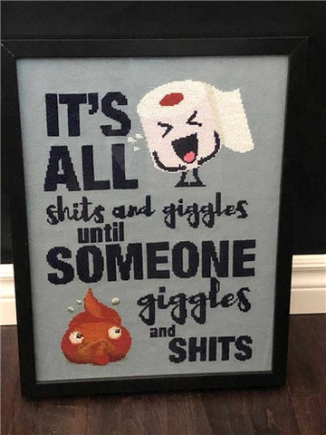 Poops And Giggles - Stitch Wit