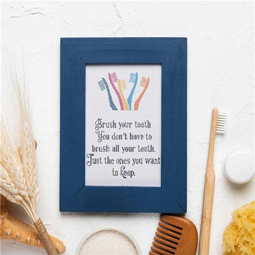 Brush Your Teeth - Stitch Wit