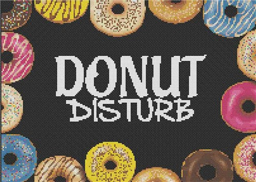 Donut Disturb - Stitch Wit