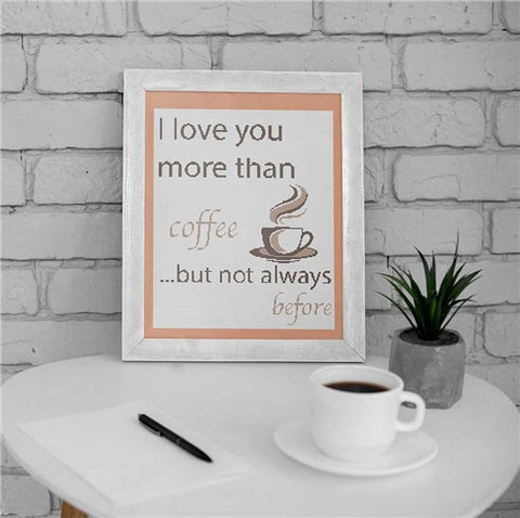 More Than Coffee - Stitch Wit