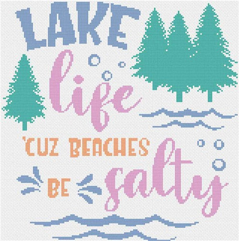 Lake Life - Stitch Wit
