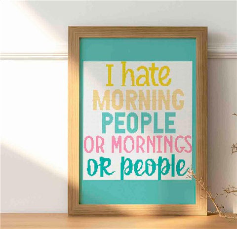 Morning People - Stitch Wit
