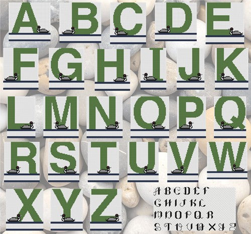 Loon Monograms - Stitch Wit