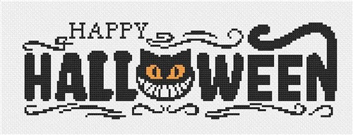 Halloween Cat - Stitch Wit