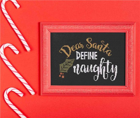 Define Naughty - Stitch Wit