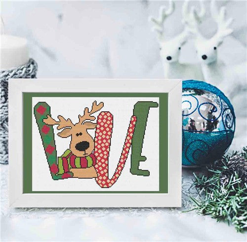 Reindeer Love - Stitch Wit