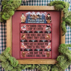 Twin Peaks Sampler - StitchSprout Cross Stitch