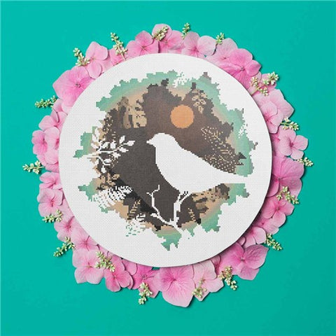 Silhouette Bird - Stitch Wit