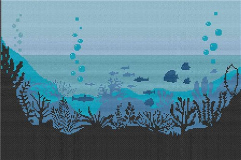 Deep Blue Sea - Stitch Wit