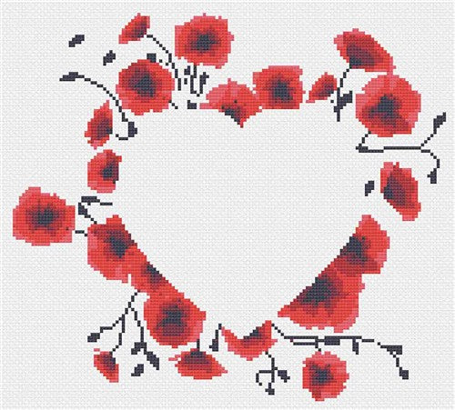 Poppy Love - Stitch Wit
