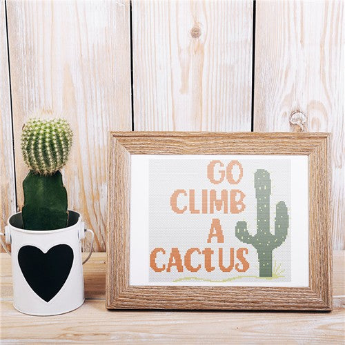 Climb A Cactus - Stitch Wit