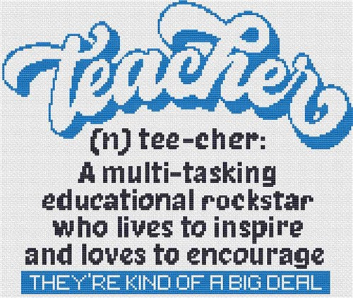 What Is A Teacher? - Stitch Wit