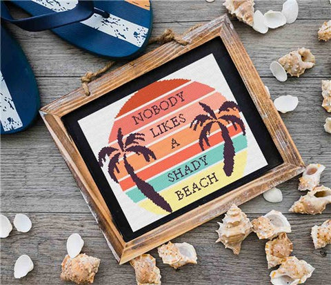 Shady Beach - Stitch Wit
