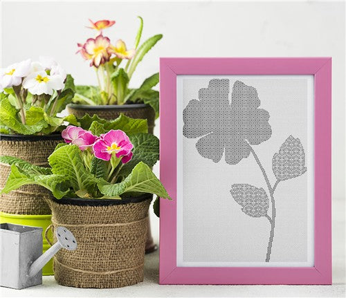 Blackwork Flower - Stitch Wit