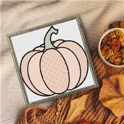 Blackwork Pumpkin - Stitch Wit