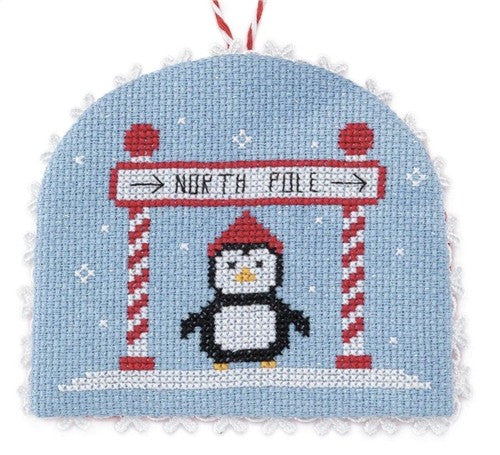 North Pole - Cute Embroidery by Kate
