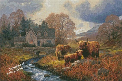 Highlands Home - Artecy Cross Stitch