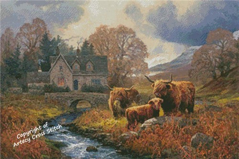 Highlands Home - Artecy Cross Stitch
