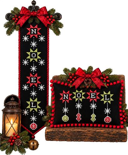 Decking The Halls II: Noel - Plum Pudding NeedleArt