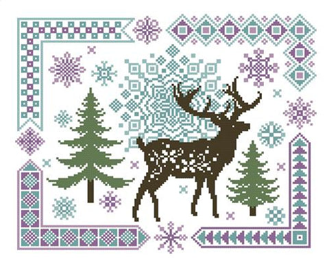 A Peaceful Christmas Night - Kitty & Me Designs