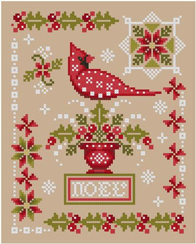 A Cardinal Christmas - Kitty & Me Designs