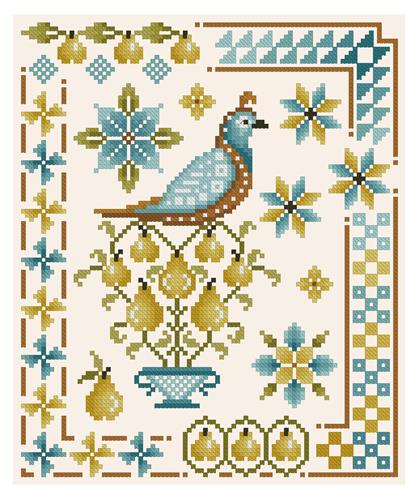 A Partridge In A Pear Tree - Kitty & Me Designs