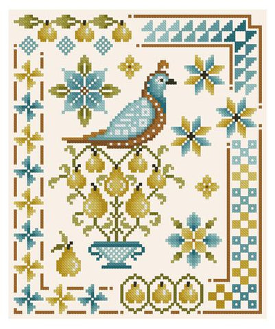 A Partridge In A Pear Tree - Kitty & Me Designs