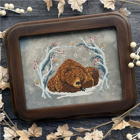 Bear In The Den - The Stitch Crypt