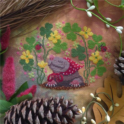 Shrew In The Wood Sorrel - BAD Stitch