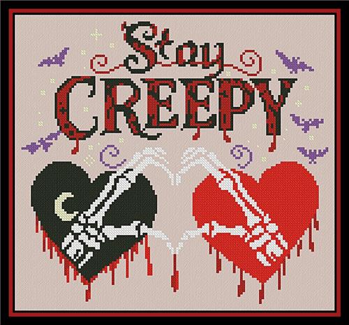 Stay Creepy - Alessandra Adelaide Needleworks