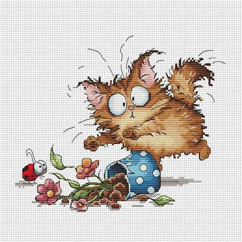 Cat-astrophe - OHCrossStitch
