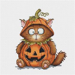 Seriously, A Pumpkin? - OHCrossStitch