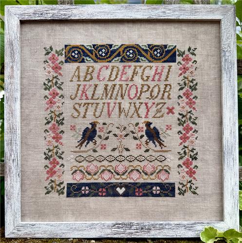 Two Blue Birds Sampler - Jan Hicks Creates