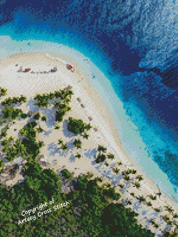 Mini Cayo Sombrero - Artecy Cross Stitch