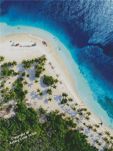 Cayo Sombrero (Large) - Artecy Cross Stitch