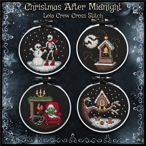 Christmas After Midnight - Lola Crow Cross Stitch