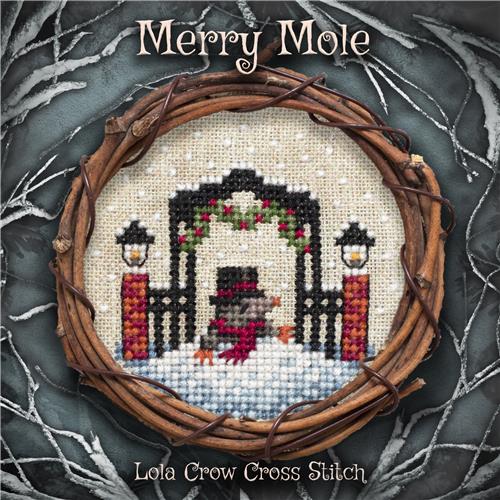 Merry Mole - Lola Crow Cross Stitch