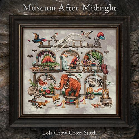 Museum After Midnight - Lola Crow Cross Stitch