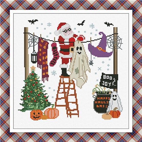 Santa Boo - Alessandra Adelaide Needleworks