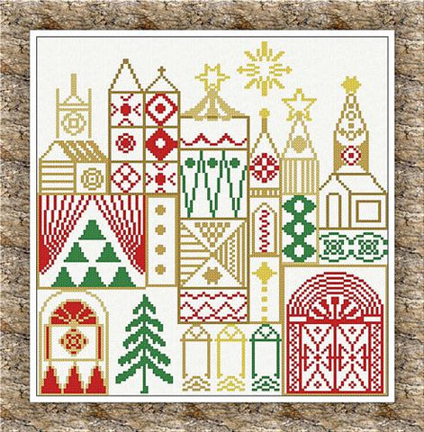 Christmas Castle - Alessandra Adelaide Needleworks
