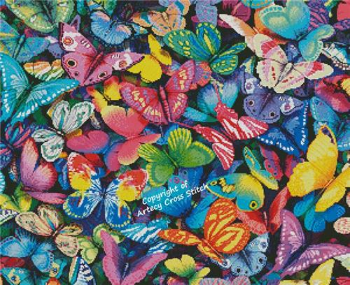 Butterfly Magic - Artecy Cross Stitch