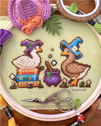 Apothecary Geese - Flossy Fox Shop