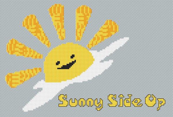 Sunny Side Up - White Willow Stitching