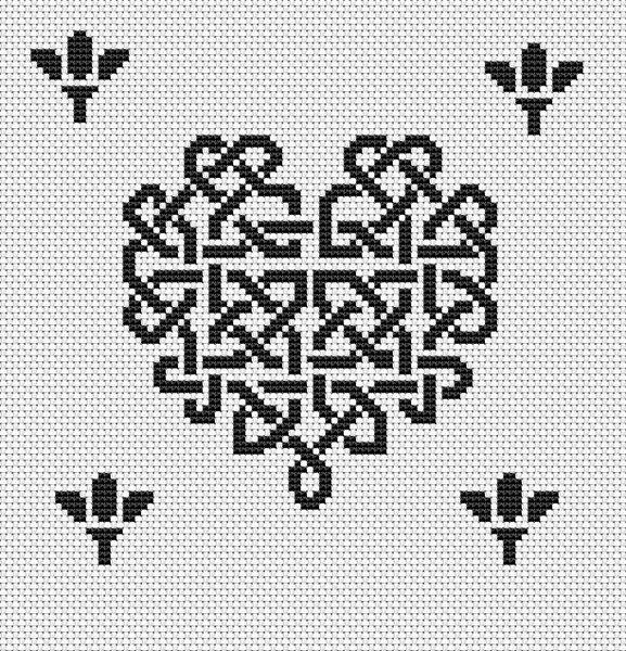 My Heart - White Willow Stitching