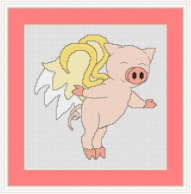 When Pigs Fly - White Willow Stitching